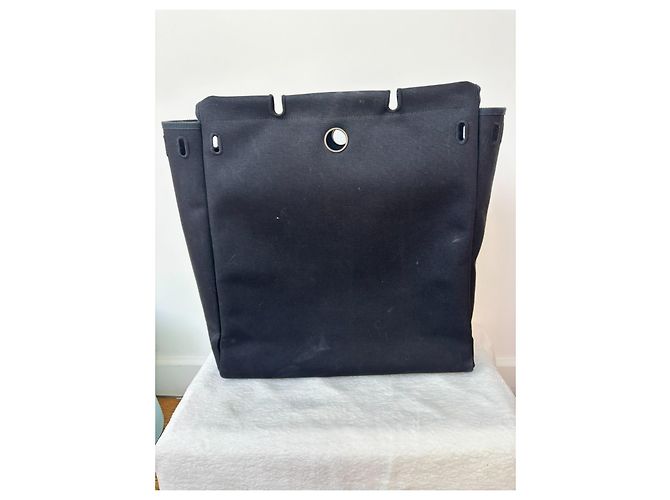 Borsa Hermès Herbag 39 Nero - vista 10