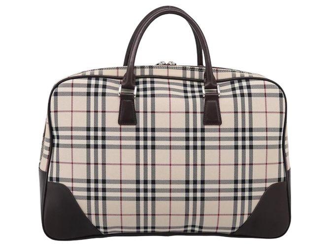 Burberry Boston Nova Check Canvas Mini - vue 2