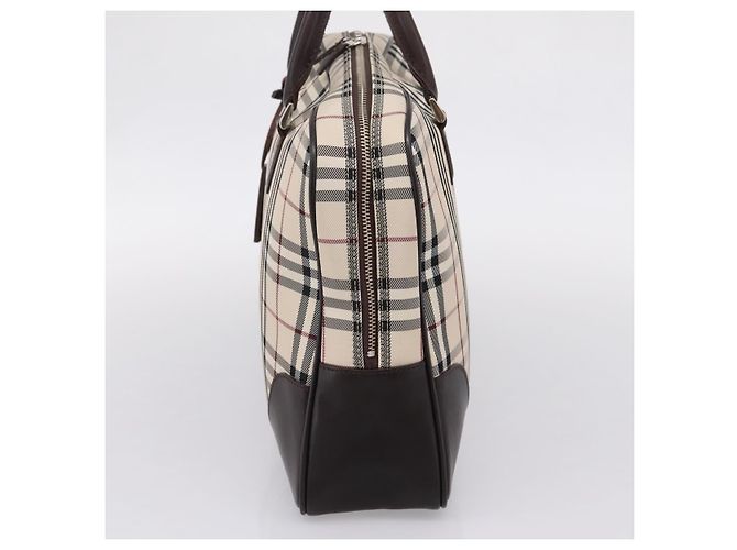 Burberry Boston Nova Check Canvas Mini - vue 4