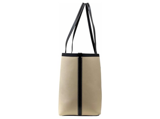 Burberry Beige Canvas Tote Bag - Ansicht 4