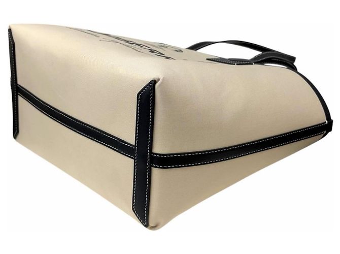 Burberry Beige Canvas Tote Bag - Ansicht 5
