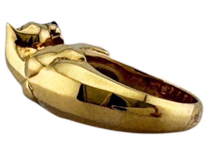 Anello Cartier Panthère de in oro giallo 18K - vista 3
