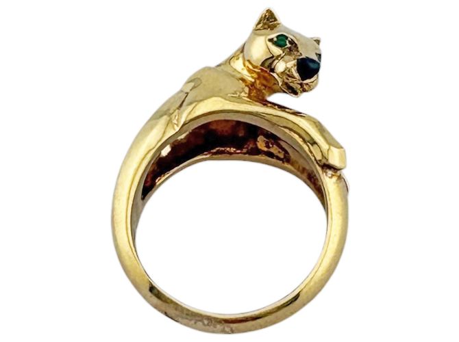 Anello Cartier Panthère de in oro giallo 18K - vista 4