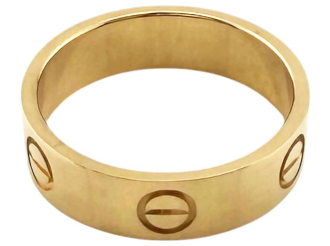 Anello Cartier Love in oro giallo 18K - vista 3