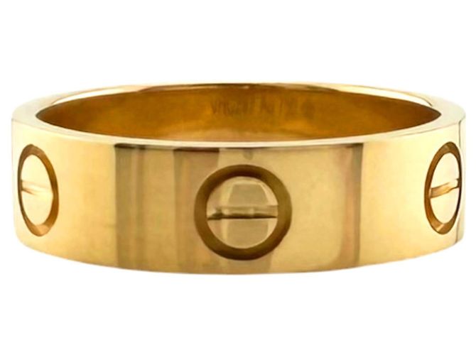 Anello Cartier Love in oro giallo 18K - vista 4