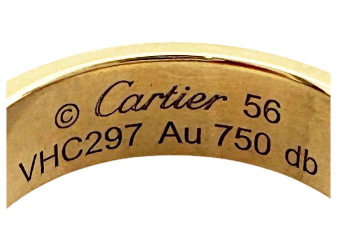 Anello Cartier Love in oro giallo 18K - vista 5