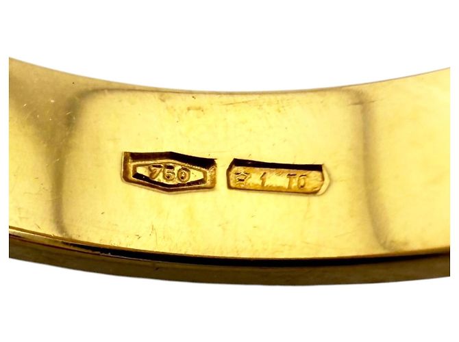 Anello Gucci Icon Band in oro giallo 18K - vista 5