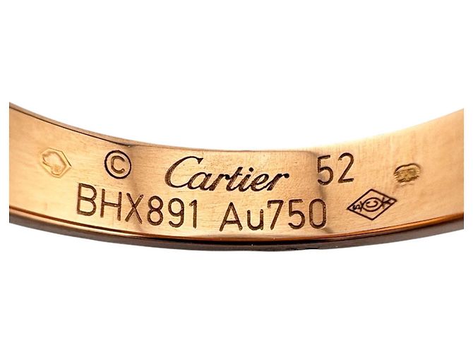 Anello Cartier Mini Love in oro rosa 18K - vista 5