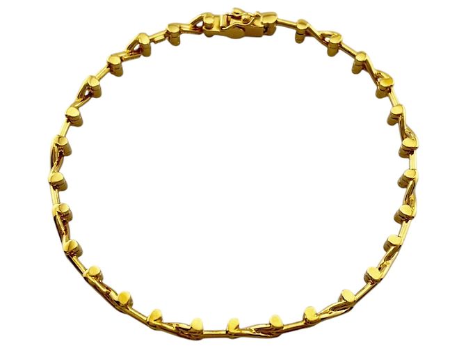 Autre Marque Bracciale Tiffany & Co. X-Link in oro giallo 18K - vista 2