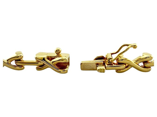 Autre Marque Bracciale Tiffany & Co. X-Link in oro giallo 18K - vista 4