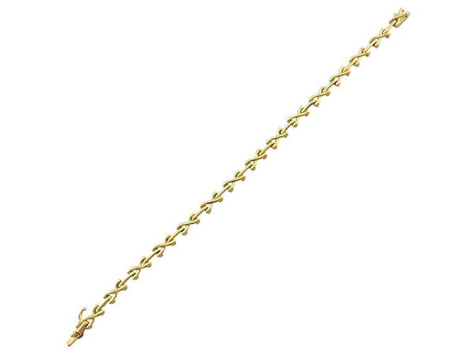 Autre Marque Bracciale Tiffany & Co. X-Link in oro giallo 18K - vista 5