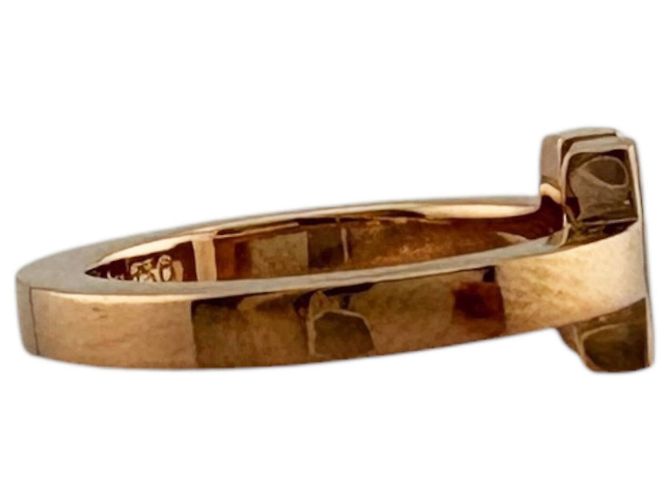 Autre Marque Anello Tiffany & Co. T Square in oro rosa 18K - vista 5