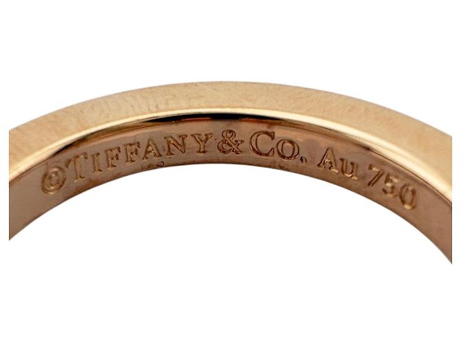 Autre Marque Anello Tiffany & Co. T Square in oro rosa 18K - vista 6