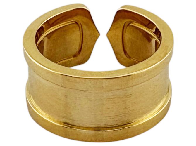 Anello Cartier 2C in Oro Giallo 18K - vista 4