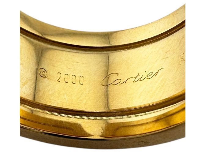 Anello Cartier 2C in Oro Giallo 18K - vista 6