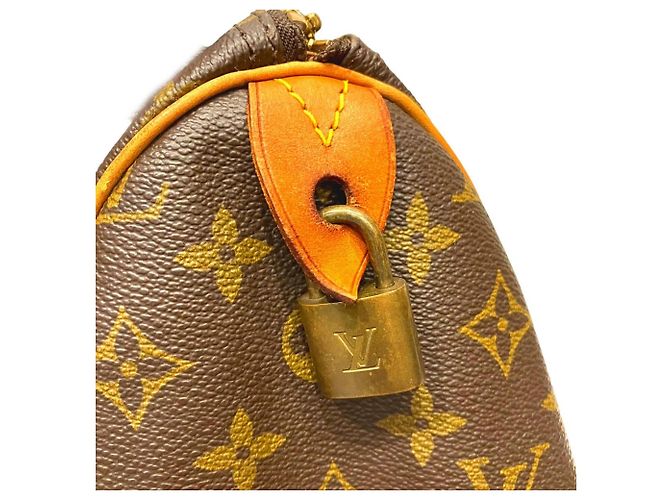 Borsa Boston Louis Vuitton Speedy 35 - vista 5