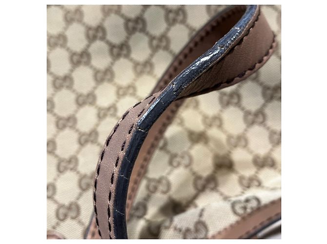 Borsa Tote Gucci Medium Craft - vista 9