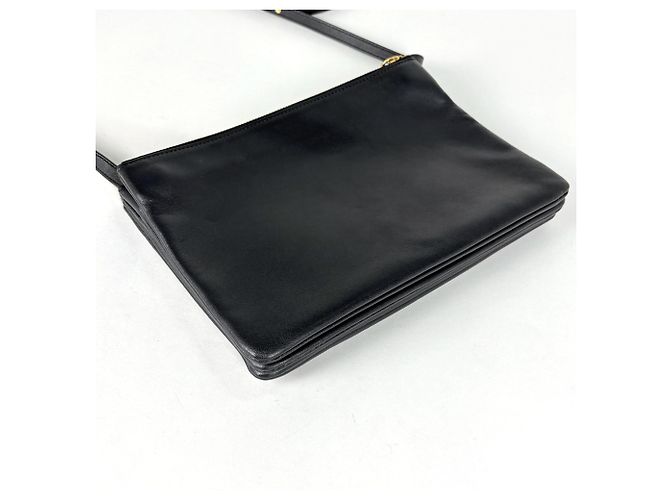 Céline Borsa a tracolla Trio Large in pelle Celine - vista 2
