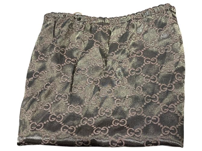 Borsa Tote Gucci - Sherry Canvas Leather - vista 5