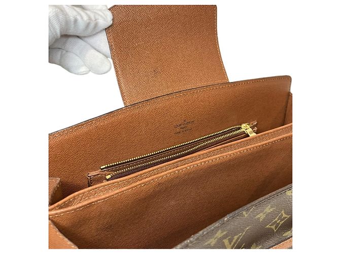 Borsa a tracolla Louis Vuitton Curcelles Monogram - vista 7