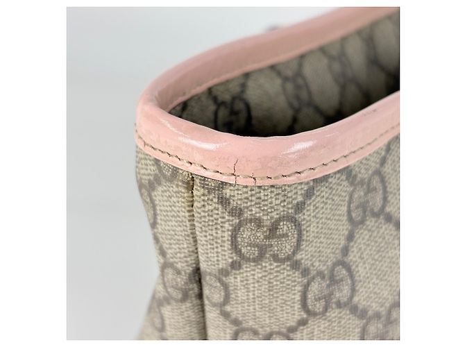 Borsa Tote Gucci Beige Pink - vista 4