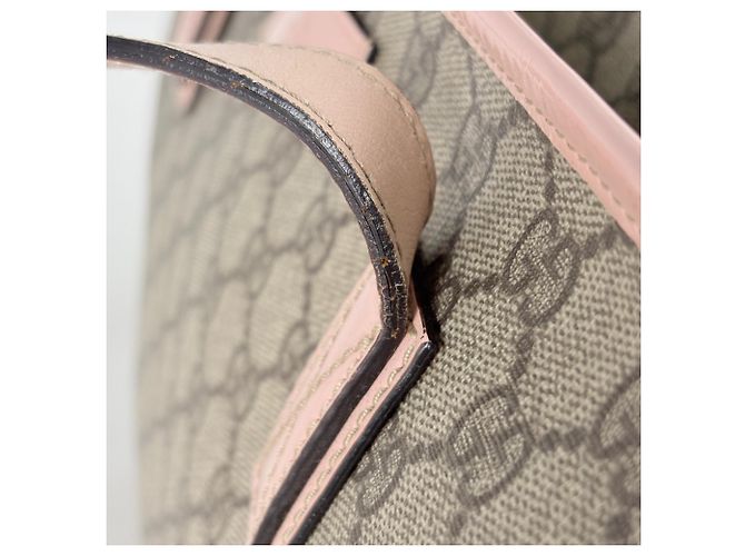 Borsa Tote Gucci Beige Pink - vista 5