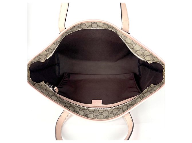 Borsa Tote Gucci Beige Pink - vista 8