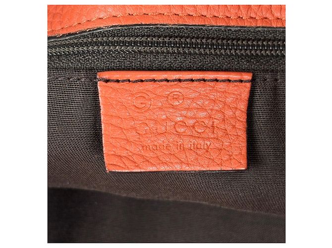 Borsa Tote Gucci in pelle rossa - vista 10