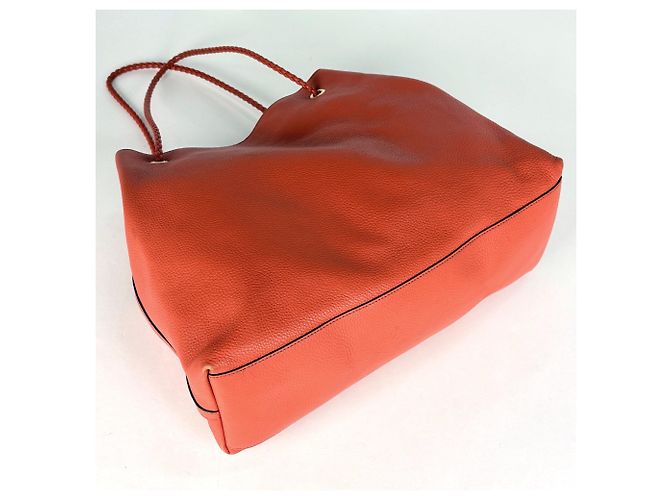 Borsa Tote Gucci in pelle rossa - vista 2