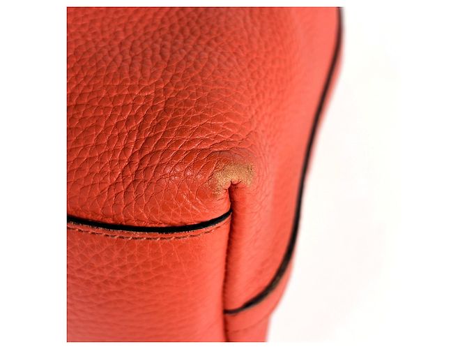 Borsa Tote Gucci in pelle rossa - vista 3