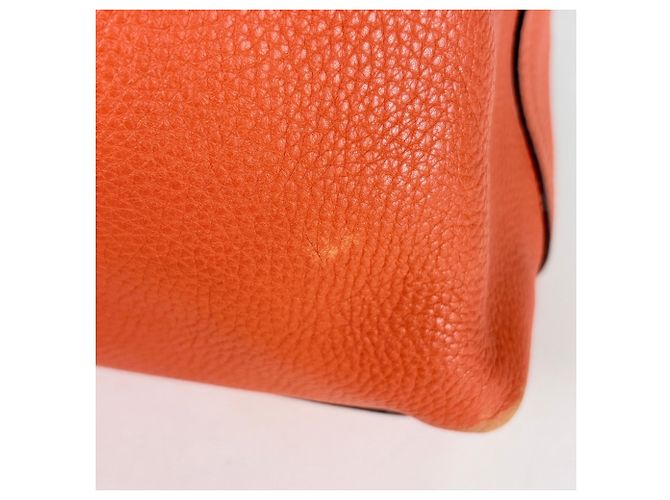 Borsa Tote Gucci in pelle rossa - vista 5