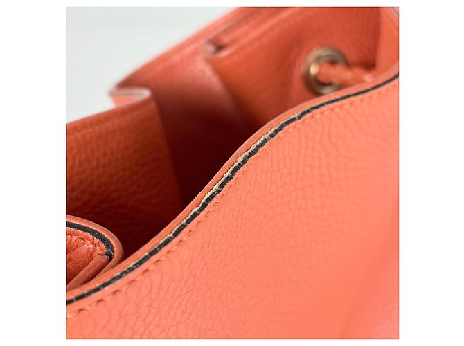 Borsa Tote Gucci in pelle rossa - vista 7