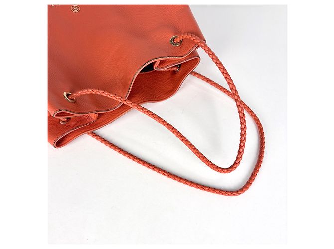 Borsa Tote Gucci in pelle rossa - vista 9