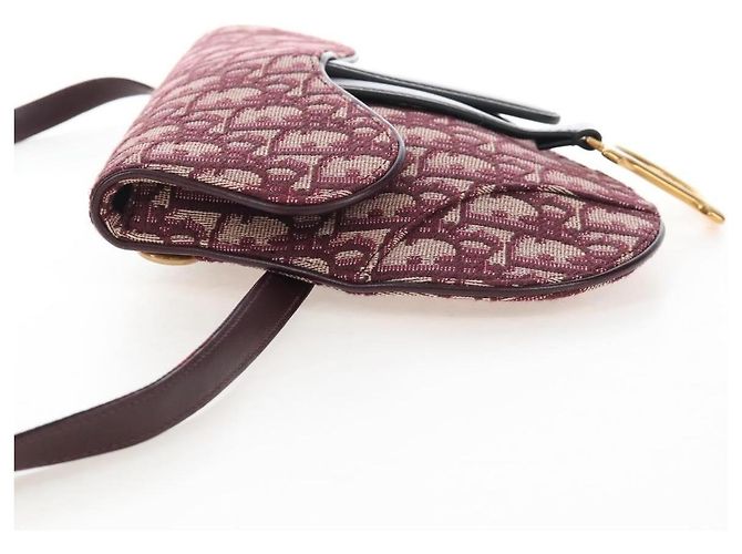 Christian Dior Saddle Gürtel aus Oblique Canvas - Ansicht 3