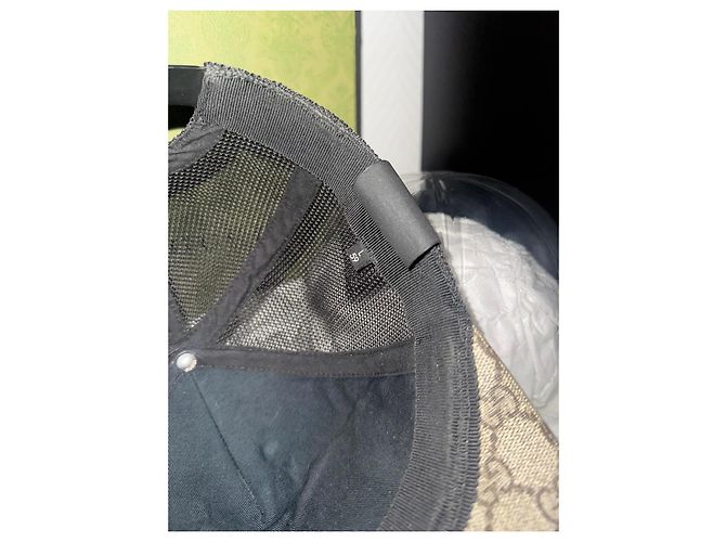 Gucci GG Supreme Canvas und Mesh Cap - Ansicht 12