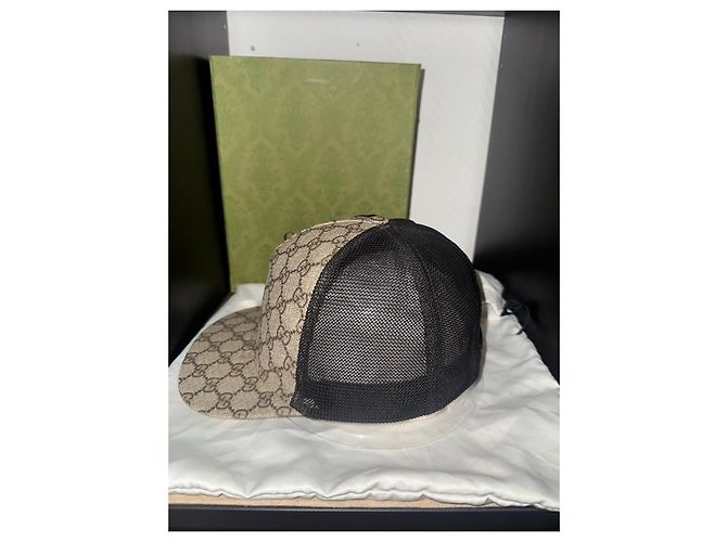 Gucci GG Supreme Canvas und Mesh Cap - Ansicht 5