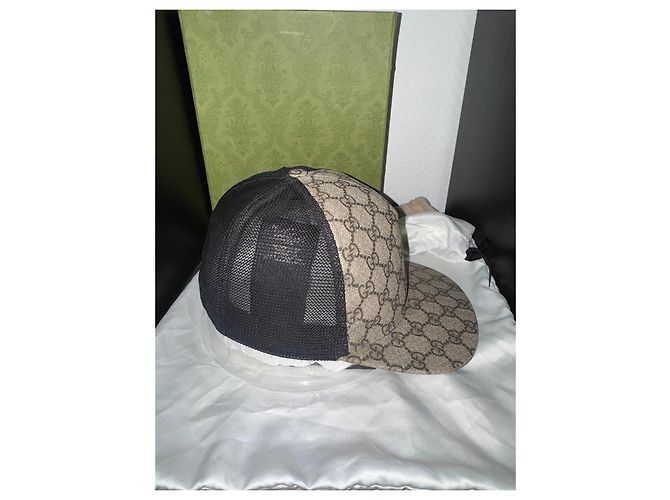 Gucci GG Supreme Canvas und Mesh Cap - Ansicht 7