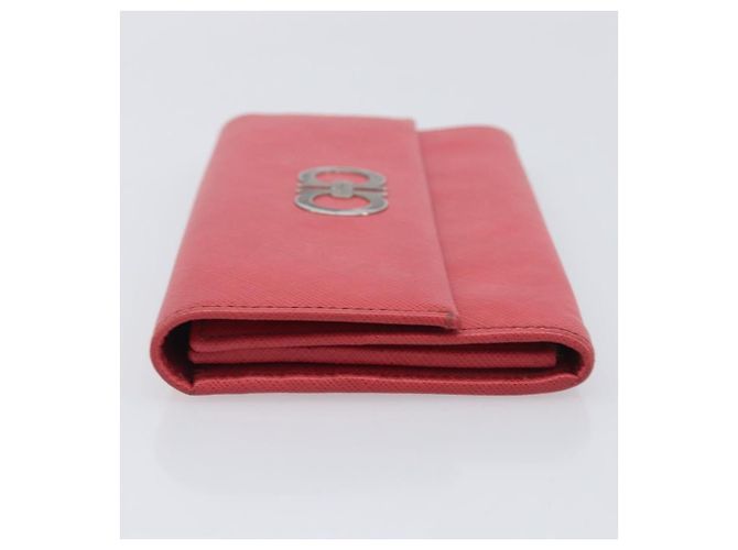 Salvatore Ferragamo Gancini Flap Saffiano Leather - vista 4