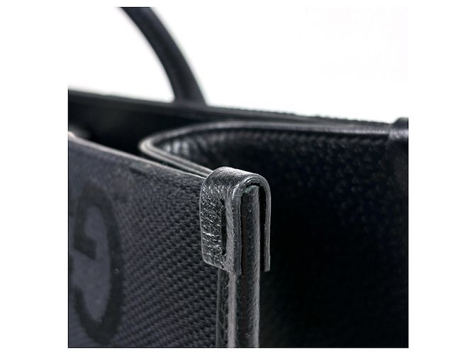Borsa Tote Gucci Jumbo GG - vista 4