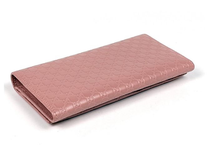 Gucci Long Wallet Microguccissima Bi-fold aus Shima-Leder - Ansicht 2