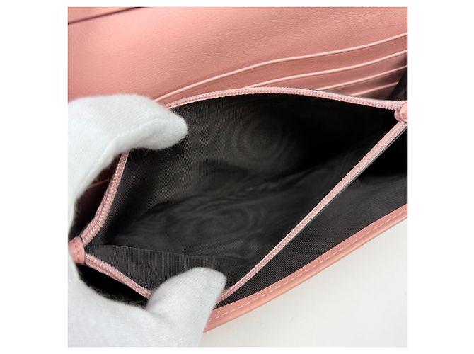 Gucci Long Wallet Microguccissima Bi-fold aus Shima-Leder - Ansicht 6
