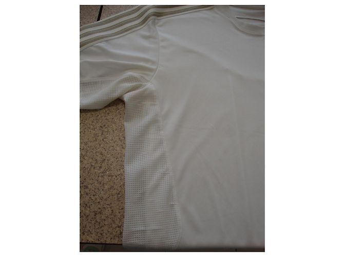 T-shirt Adidas bianca ClimaCool a maniche corte - vista 2