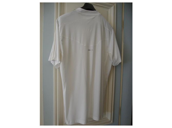 T-shirt Adidas bianca ClimaCool a maniche corte - vista 7