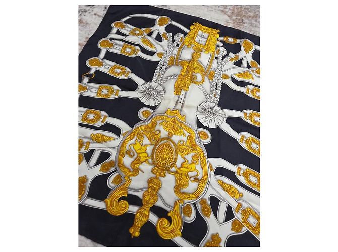 Gucci Seidentuch mit Barock-Print - Ansicht 4