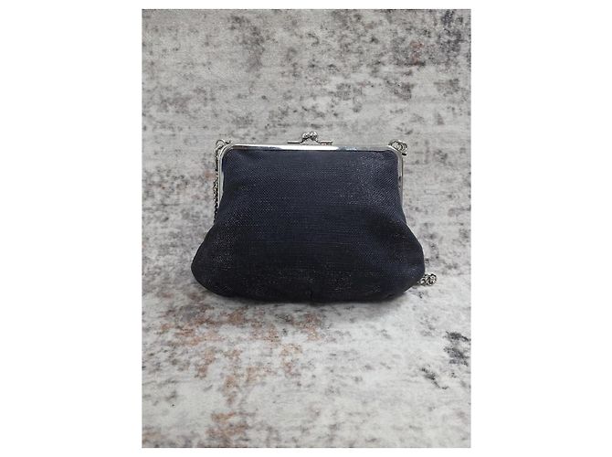 Borsa Vivienne Westwood Granny Blu Navy - vista 7