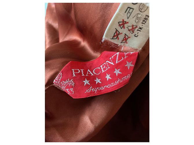 Abrigo Sportmax de cachemira marrón cruzado - vista 6