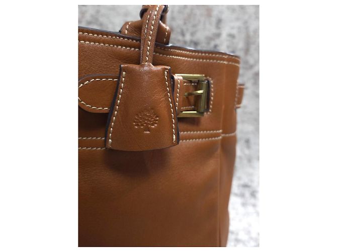 Borsa Mulberry Postman's Lock in pelle marrone - vista 2