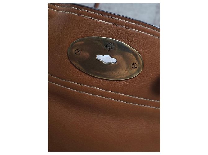 Borsa Mulberry Postman's Lock in pelle marrone - vista 3