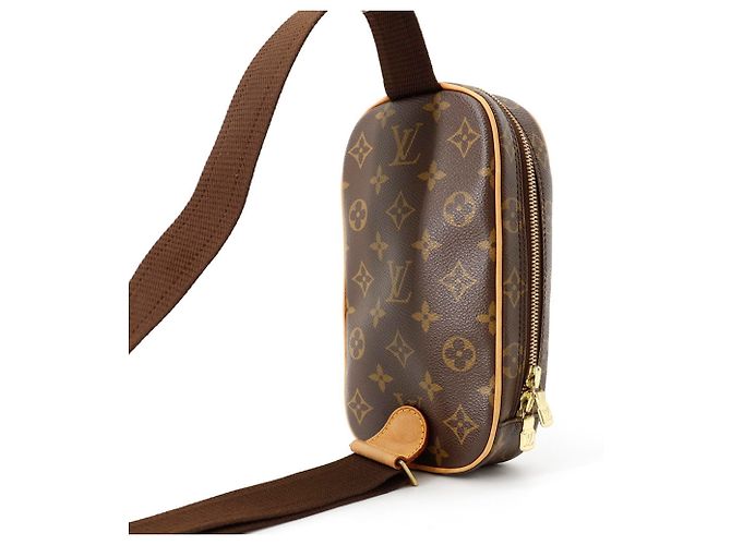 Louis Vuitton Monogram Pochette Gange Body Bag - vista 3