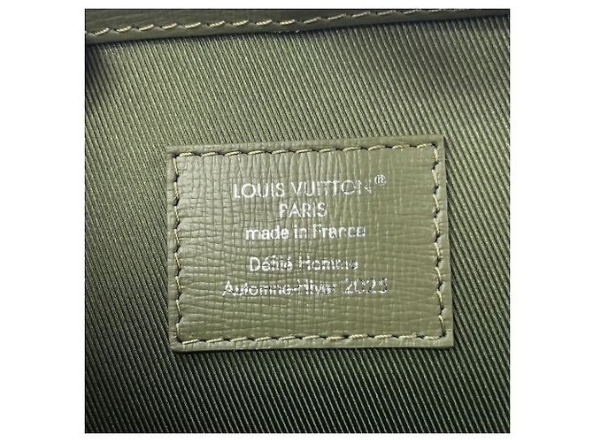 Borsa a tracolla Louis Vuitton Verde e Kaki - vista 14